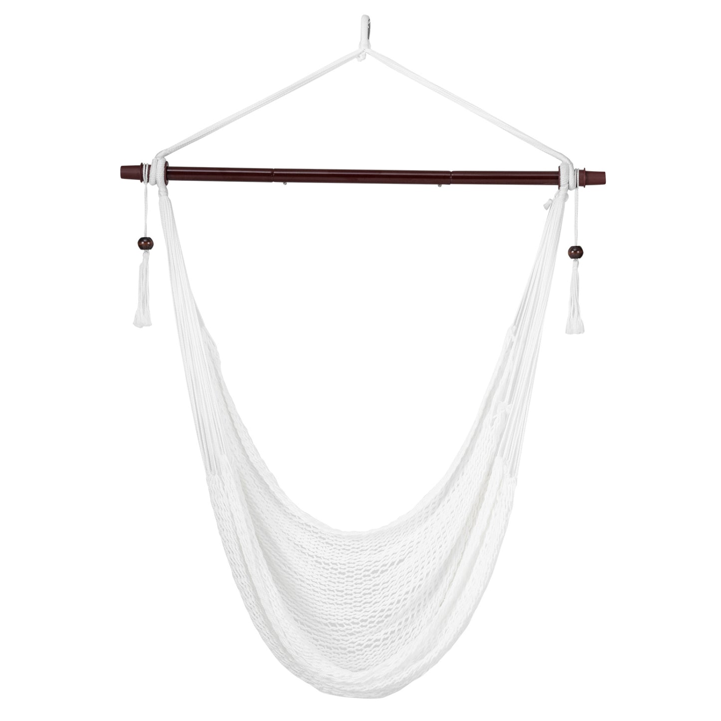Caribbean Hammock Chair with Metal Spreader Bar - Beige