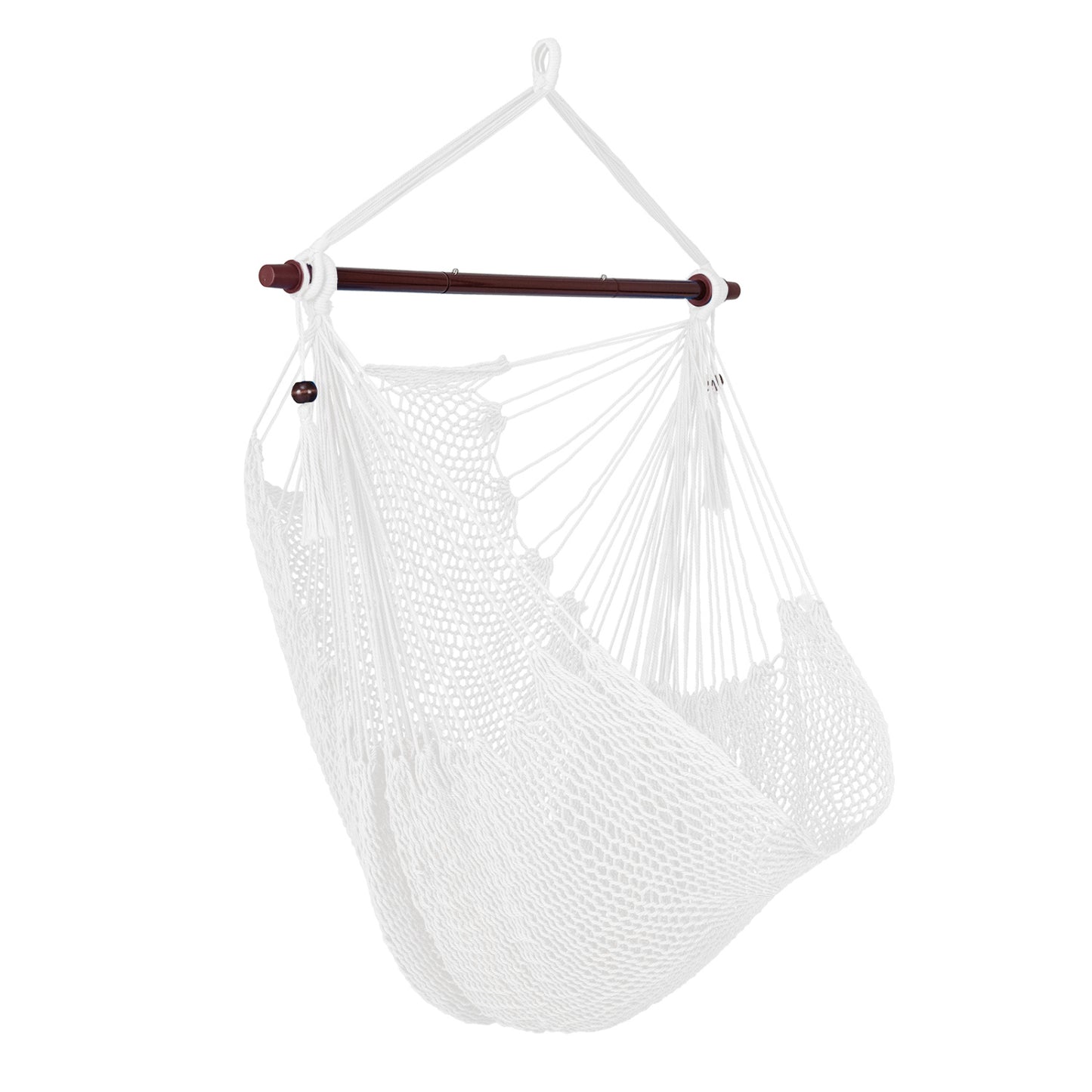 Caribbean Hammock Chair with Metal Spreader Bar - Beige
