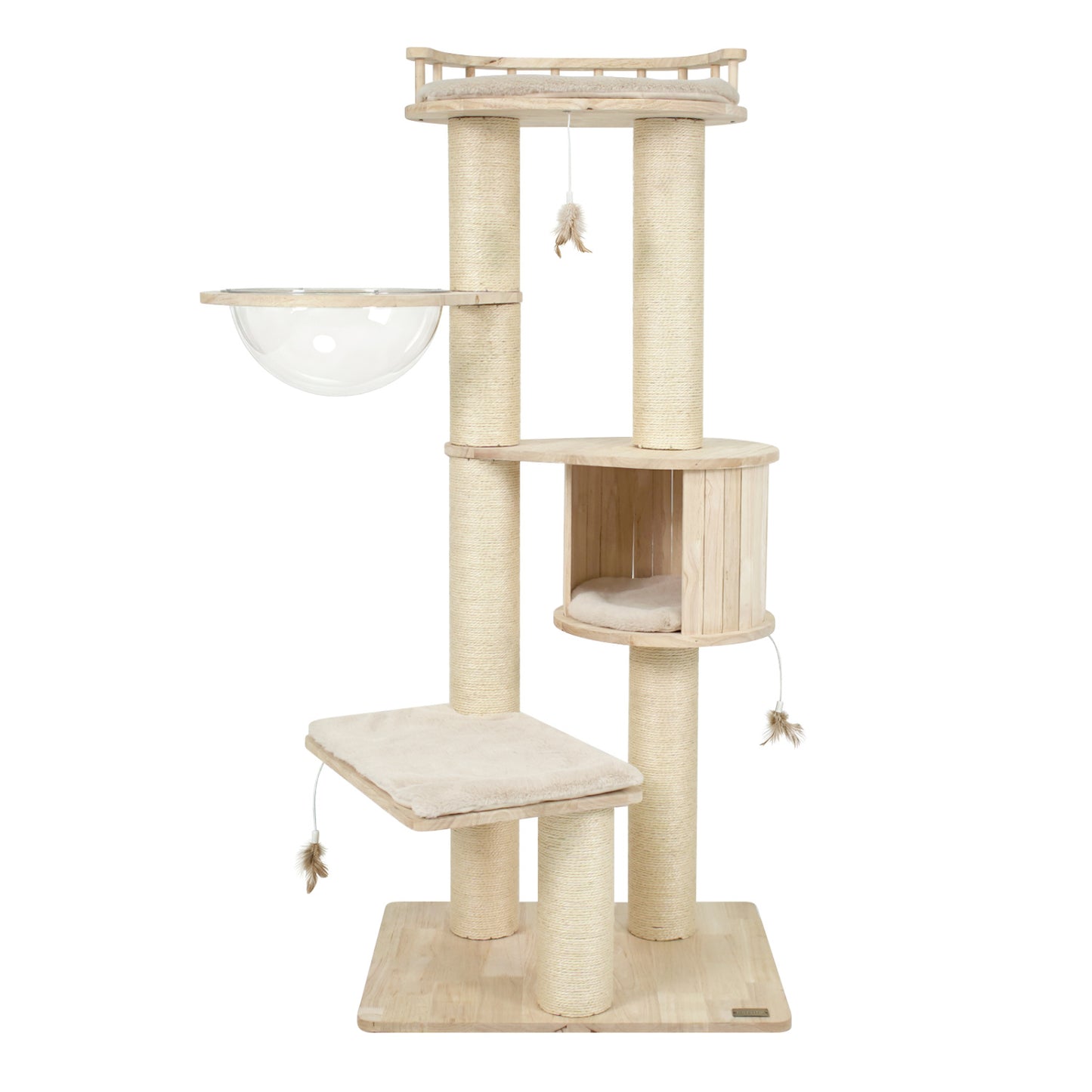 Multi-Level Cat Tree with Perch, Condo & Scratching Posts