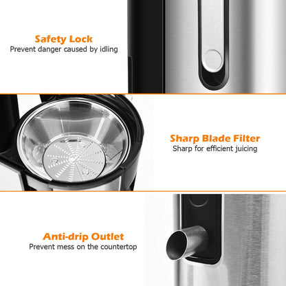 Centrifugal Juicer Machine Juicer Extractor Dual Speed