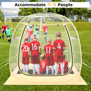 Instant Pop up Sports Tent with Carrying Bag and Floor Mat for 1-2/5-6 People-M