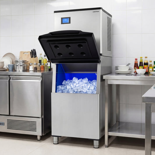 Freestanding Commercial Ice Maker 450 lbs/24H