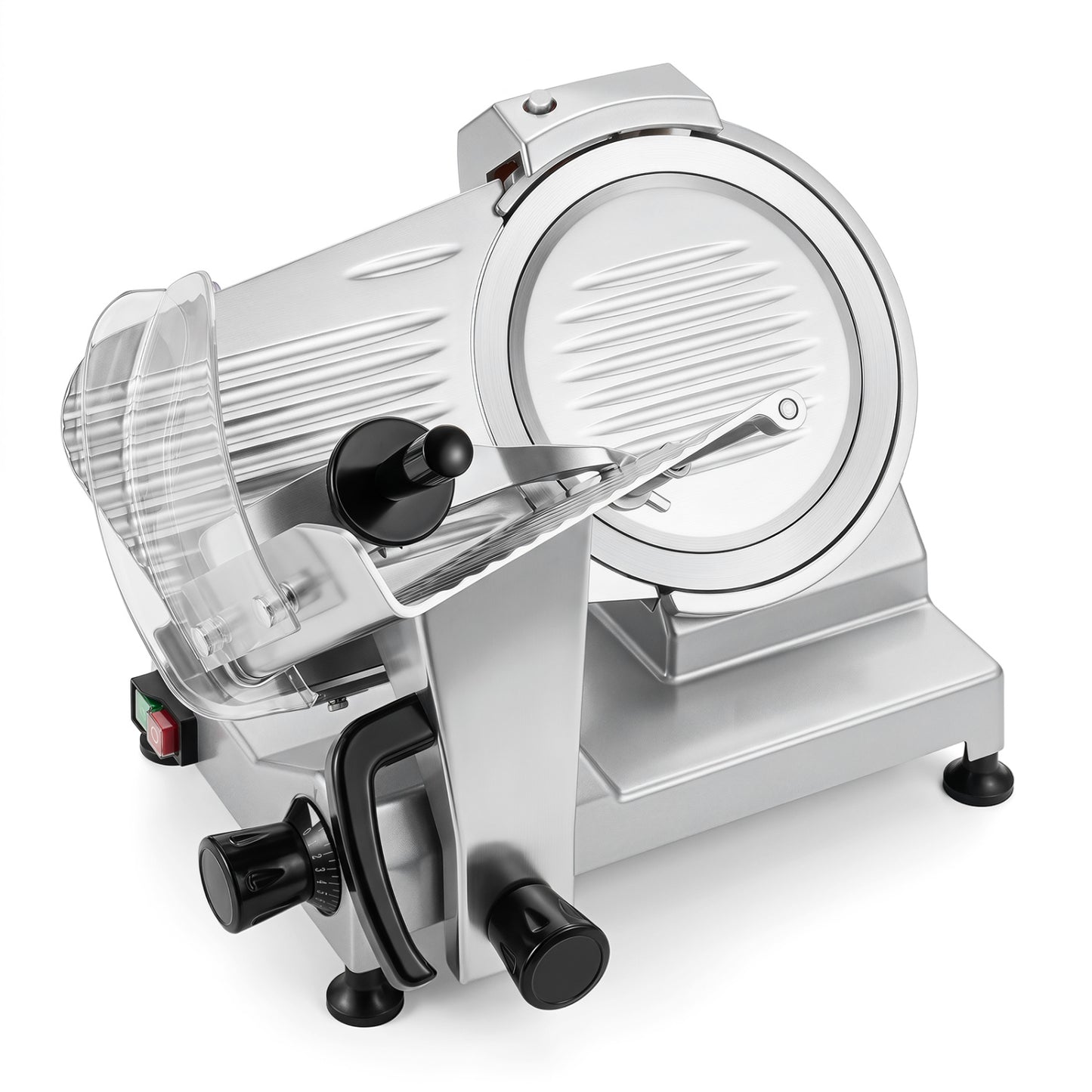 Commercial Meat Slicer with 10" Blade & Adjustable Thickness