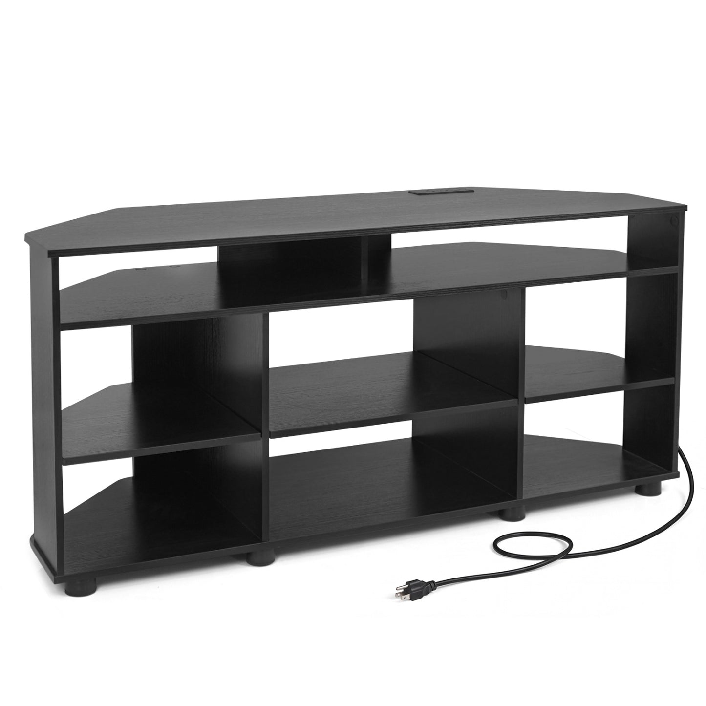 Corner TV Stand for TVs up to 55 Inch with Storage