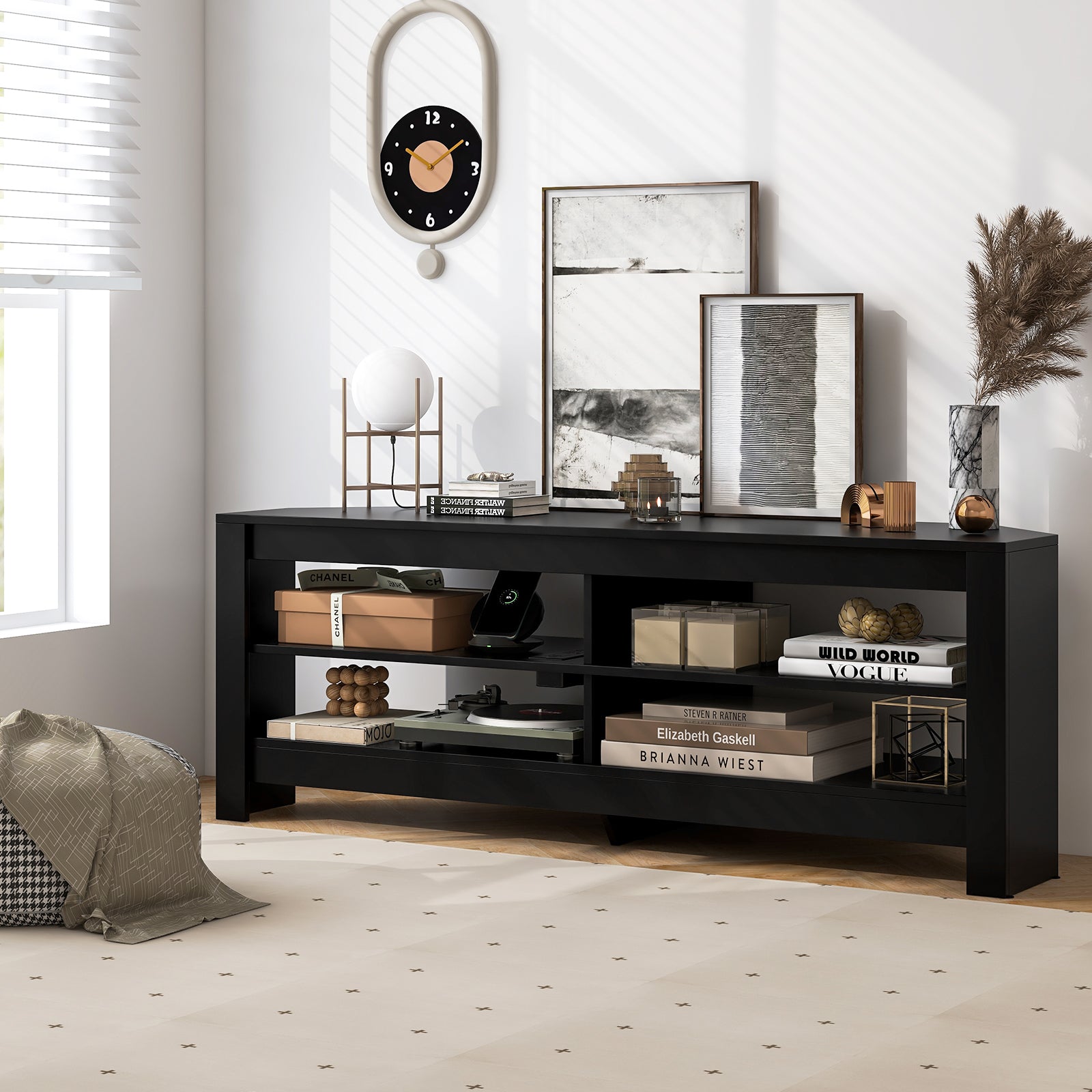 Bunk Bed Twin Over Twin House Bunk Bed Frame with Metal Slats