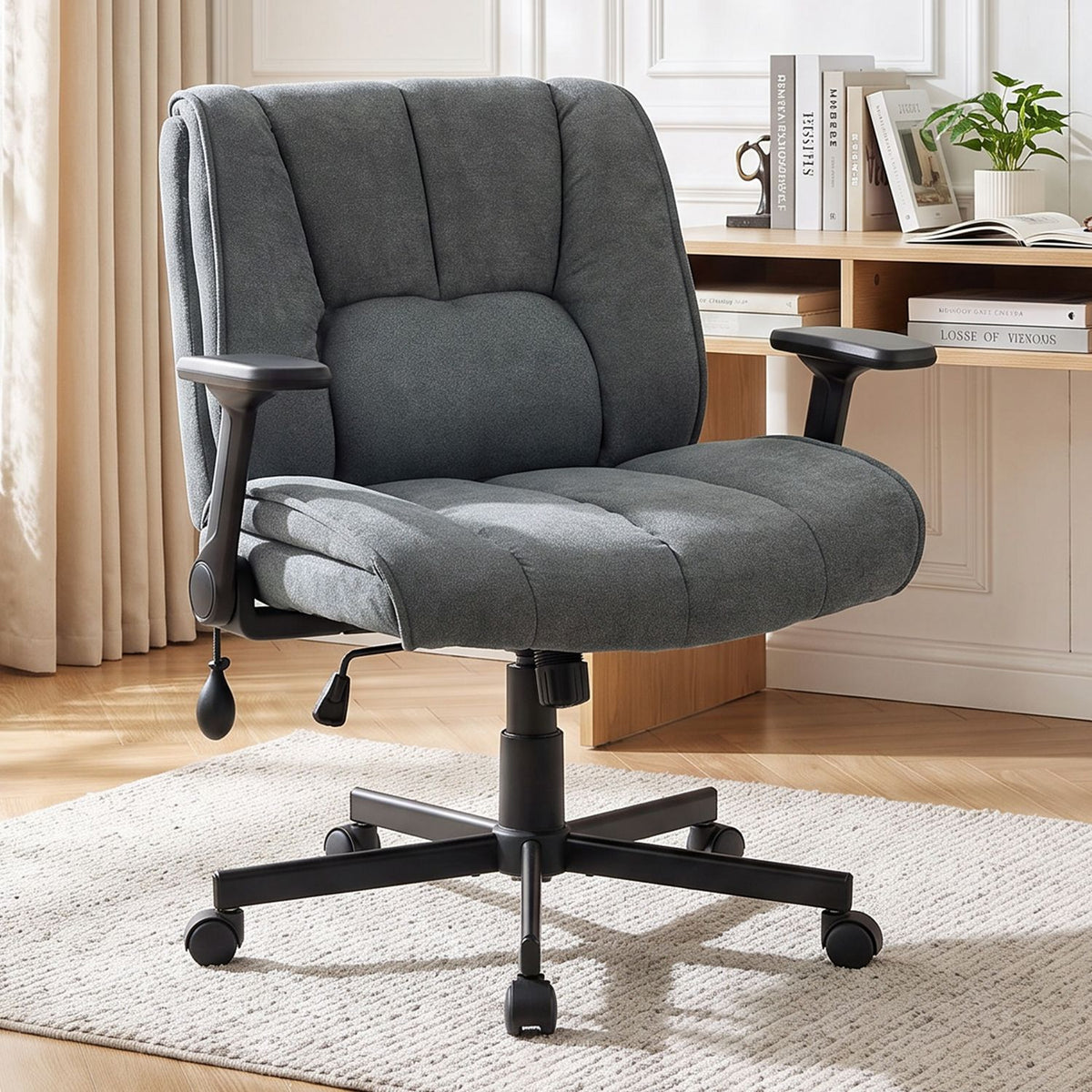 Criss Cross Home Office Chair with Airbag Lumbar Support
