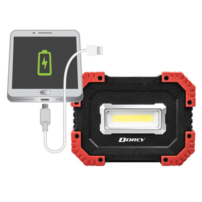 Dorcy Ultra HD 1,500-Lumen USB Rechargeable LED Work Light with Power Bank - view 5