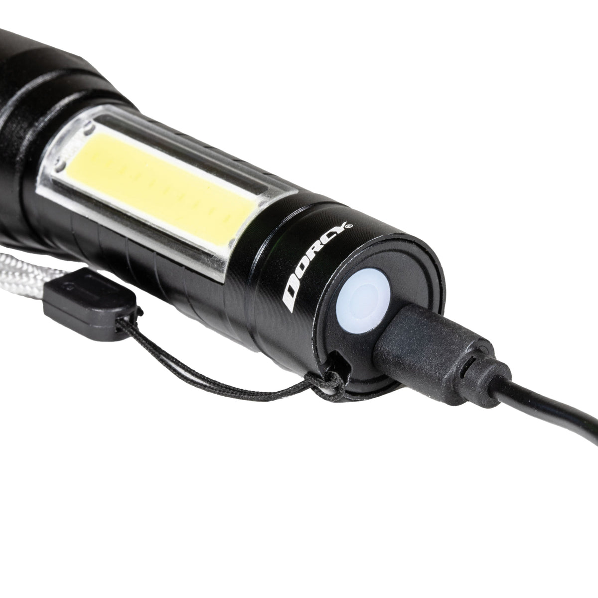 Dorcy Ultra HD 100-Lumen Rechargeable Aluminum LED Flashlight with Zoom & Area Light - view 5