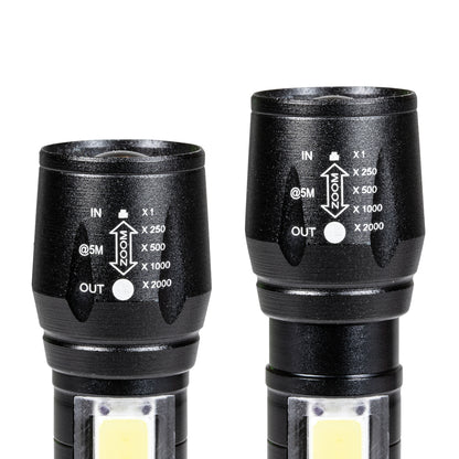 Dorcy Ultra HD 100-Lumen Rechargeable Aluminum LED Flashlight with Zoom & Area Light - view 9