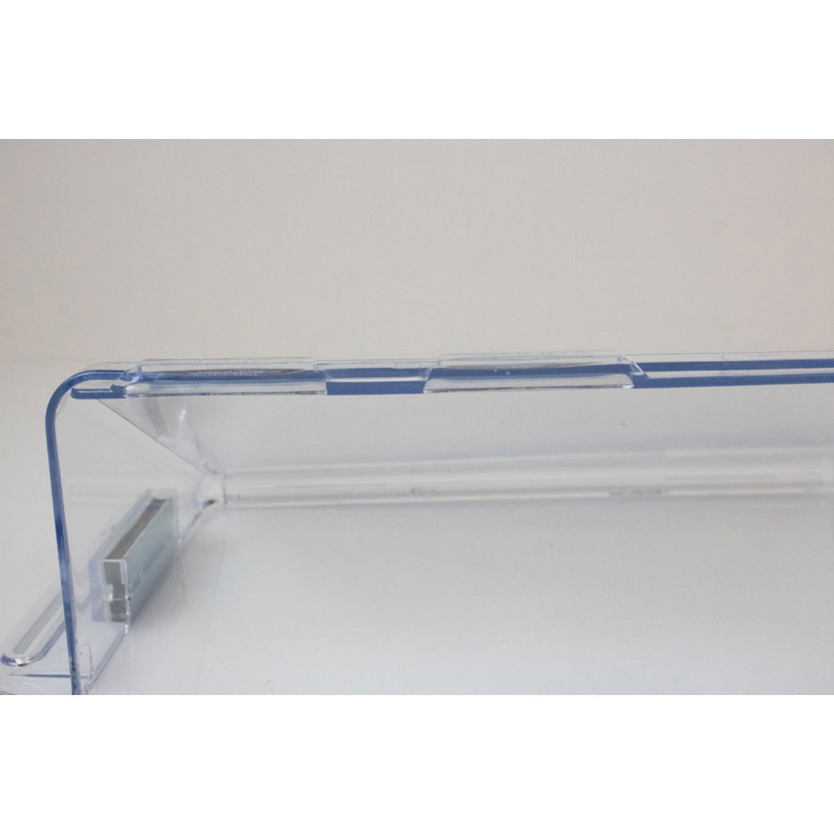 Deflecto Adjustable Magnetic Air Deflector for Wall Registers, 10-16 In., Clear - view 6