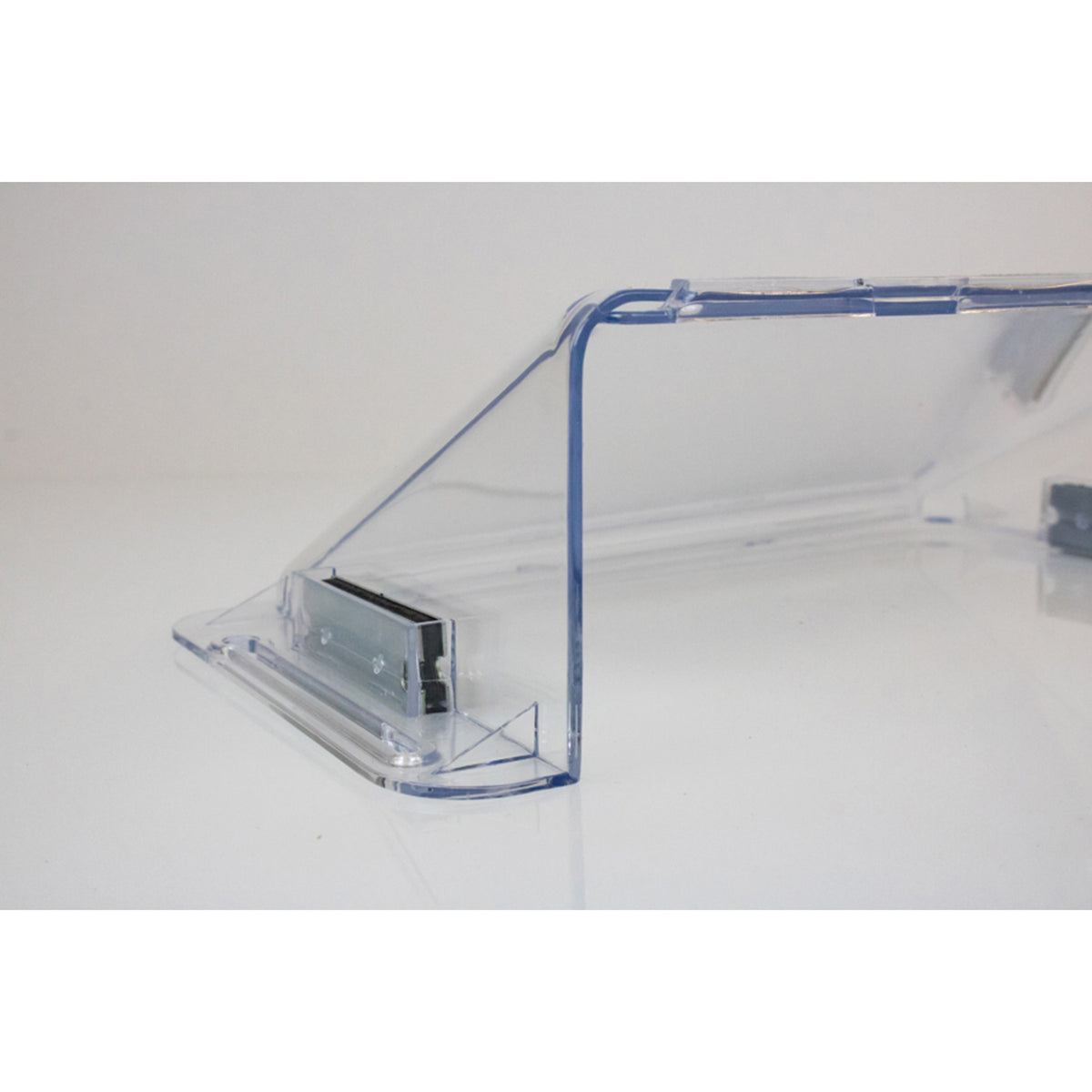 Deflecto Adjustable Magnetic Air Deflector for Wall Registers, 10-16 In., Clear - view 7