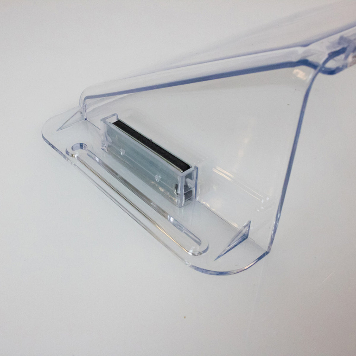 Deflecto Adjustable Magnetic Air Deflector for Wall Registers, 10-16 In., Clear - view 8