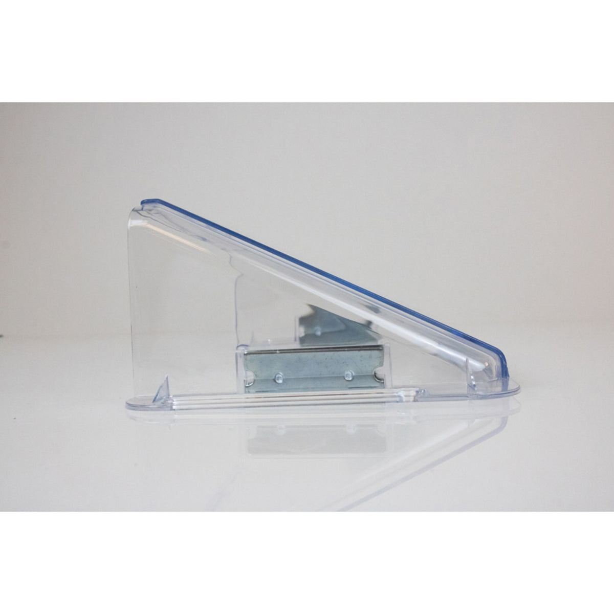 Deflecto Adjustable Magnetic Air Deflector for Wall Registers, 10-16 In., Clear - view 9