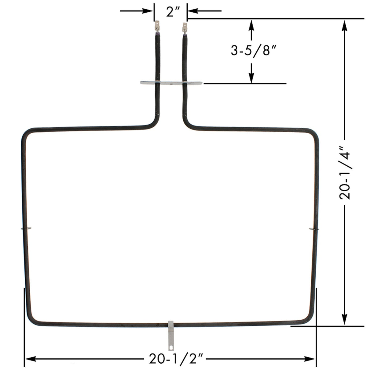 ERP 3,600-Watt Oven Bake Element for Whirlpool W10779716 - view 4