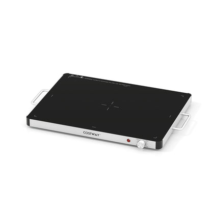Electric Warming Food Warmer with Adjustable Temperature Control and Overheat Protection