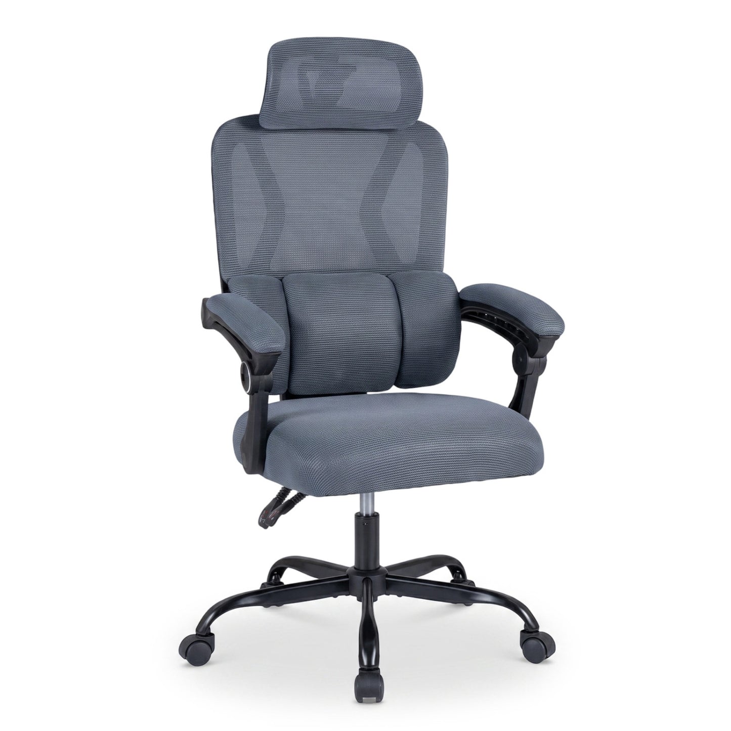 Ergonomic Mesh Office Chair with Lumbar Support & Headrest