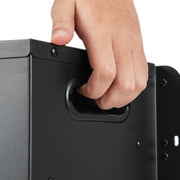 26 Inch Infrared Electric Fireplace Insert with Remote Control-Black