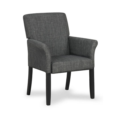 Executive Guest Chair Reception Waiting Room Arm Chair-Beige - Gray