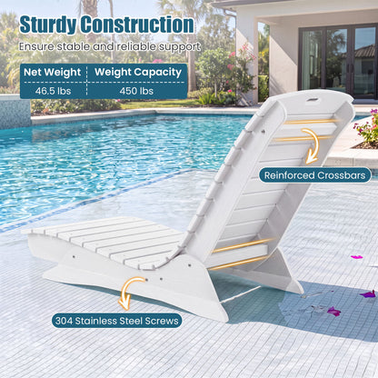 In-Pool Lounge Chair with Contoured Ergonomic Design