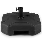 17 Inch 88 LBS Heavy-Duty Fillable Umbrella Base with Handle