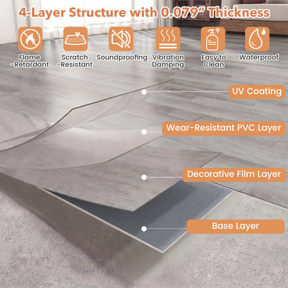 Floor Tile Vinyl Flooring Waterproof Vinyl Plank Flooring