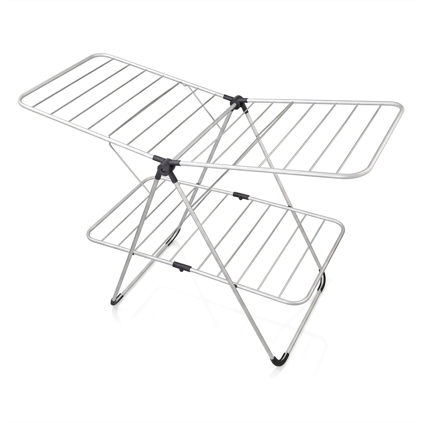 Foldable 2-Tier Clothes Drying Rack Heavy
