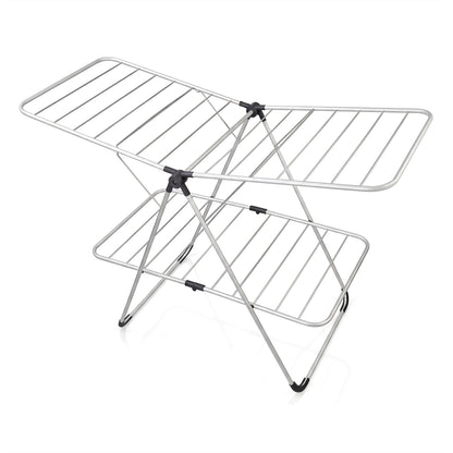 Foldable 2-Tier Clothes Drying Rack Heavy