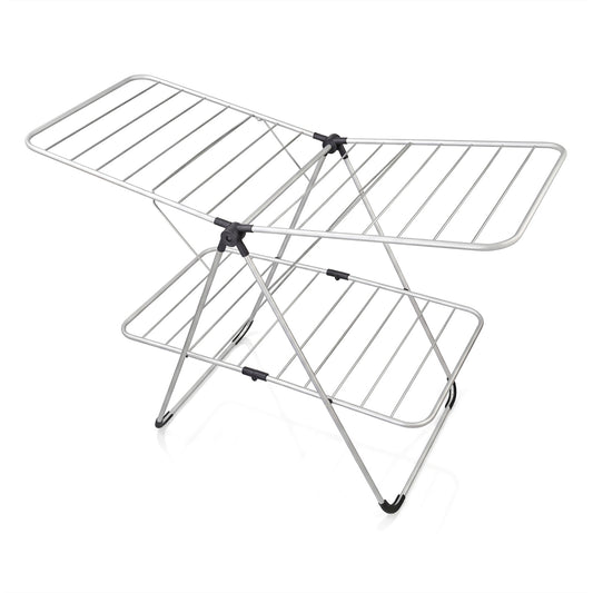 Foldable 2-Tier Clothes Drying Rack Heavy
