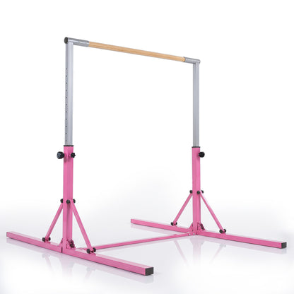 Adjustable Gymnastics Bar for Kids Ages 3+ (35.5-59 Inch)