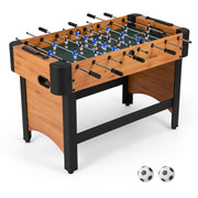 Foosball Table Competition Full Size Soccer Game Table with 22 Players-Natural