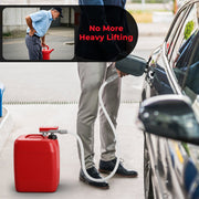 Fuel Transfer Pump with Nozzle for Flow Control and Stop