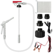 Fuel Transfer Pump with Nozzle for Flow Control and Stop