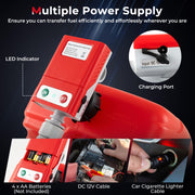 Fuel Transfer Pump with Nozzle for Flow Control and Stop