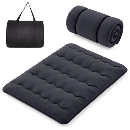 Futon Mattress with Washable Cover and Foldable Mat-Queen Size - Queen Size