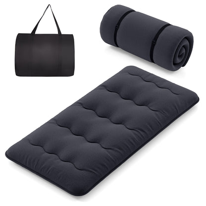 Futon Mattress with Washable Cover and Foldable Mat-Queen Size - Twin Size