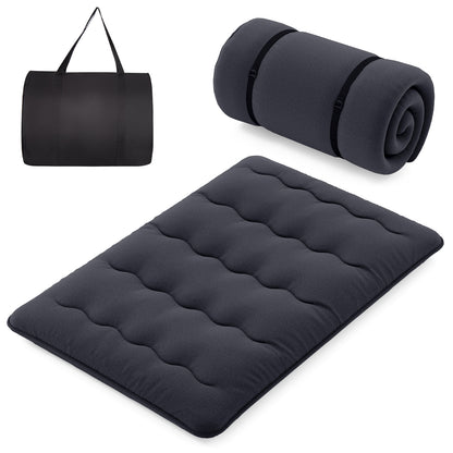 Futon Mattress with Washable Cover and Foldable Mat