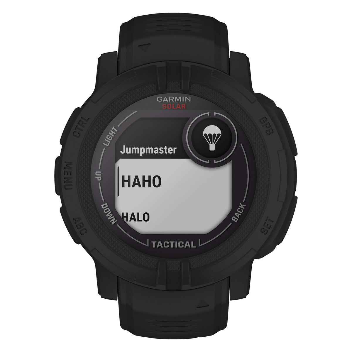 Garmin Instinct 2 Solar Tactical Edition Rugged GPS Smartwatch, 45 mm, Black - view 2