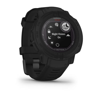 Garmin Instinct 2 Solar Tactical Edition Rugged GPS Smartwatch, 45 mm, Black - view 6