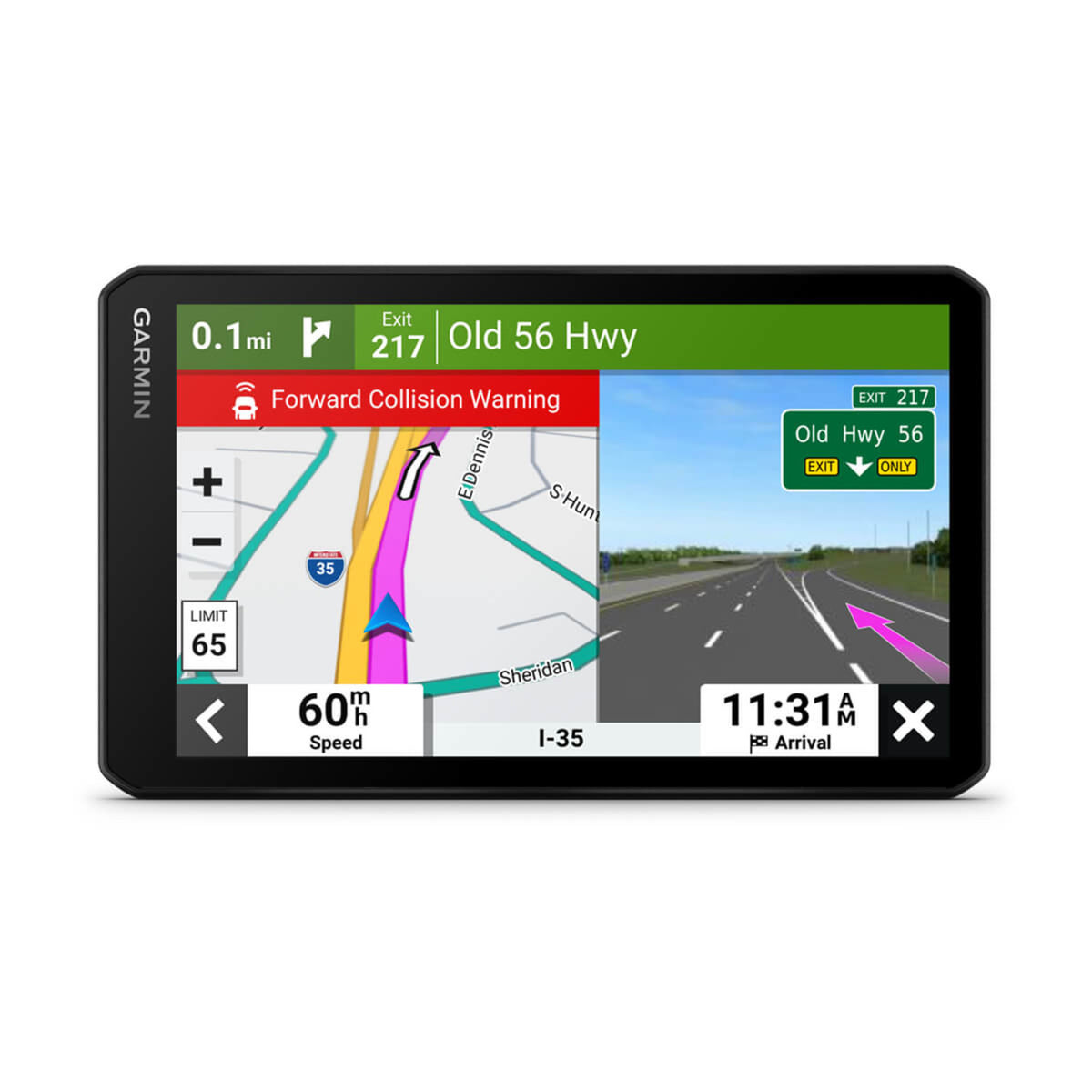 Garmin DriveCam 76 7 In. GPS Navigator with Built-In Dash Cam - view 3