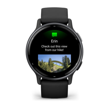 Garmin vivoactive 5 GPS Fitness Smartwatch, 42.2 mm AMOLED - Black - view 4