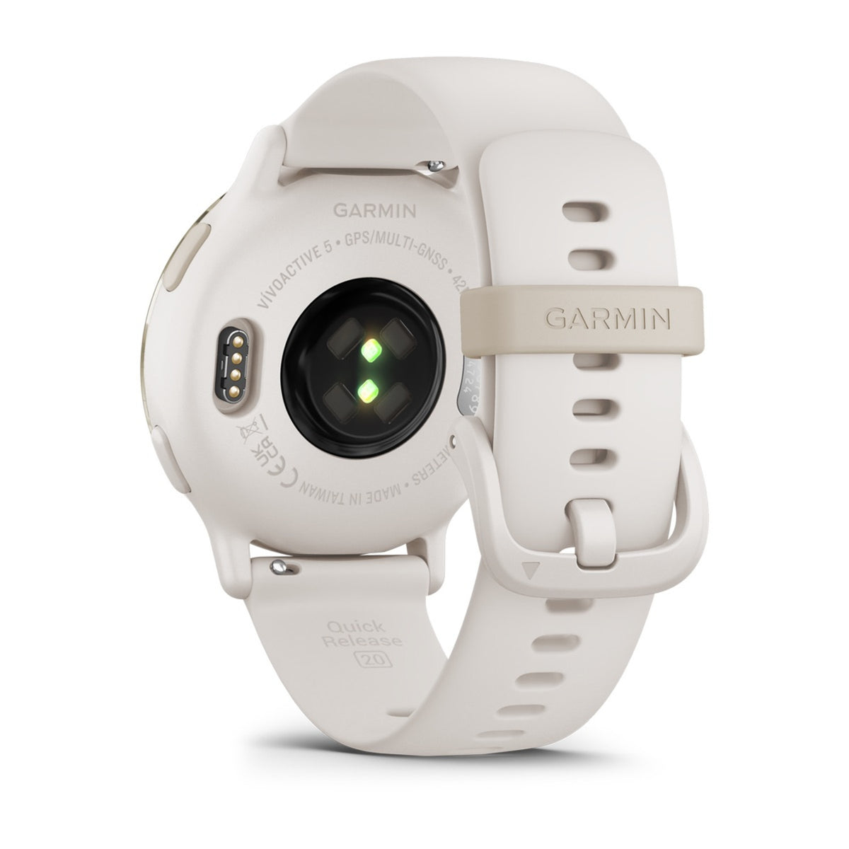 Garmin vivoactive 5 GPS Fitness Smartwatch, 42.2 mm AMOLED - Ivory - view 6