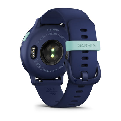 Garmin vivoactive 5 GPS Fitness Smartwatch, 42.2 mm AMOLED - Navy Blue - view 6