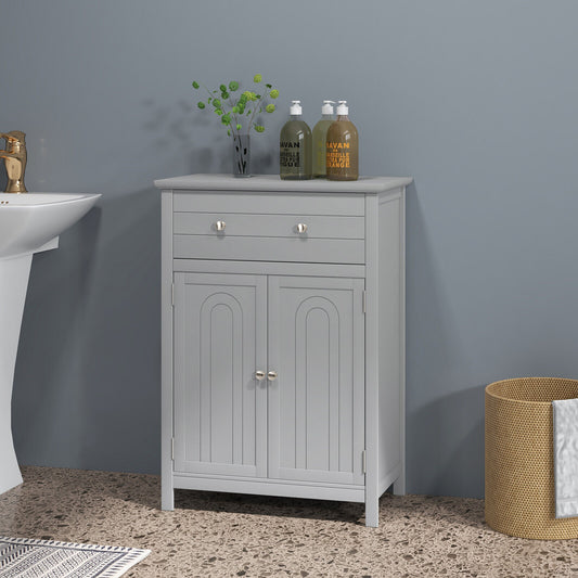 Free Standing Bathroom Storage Cabinet with Large Drawer
