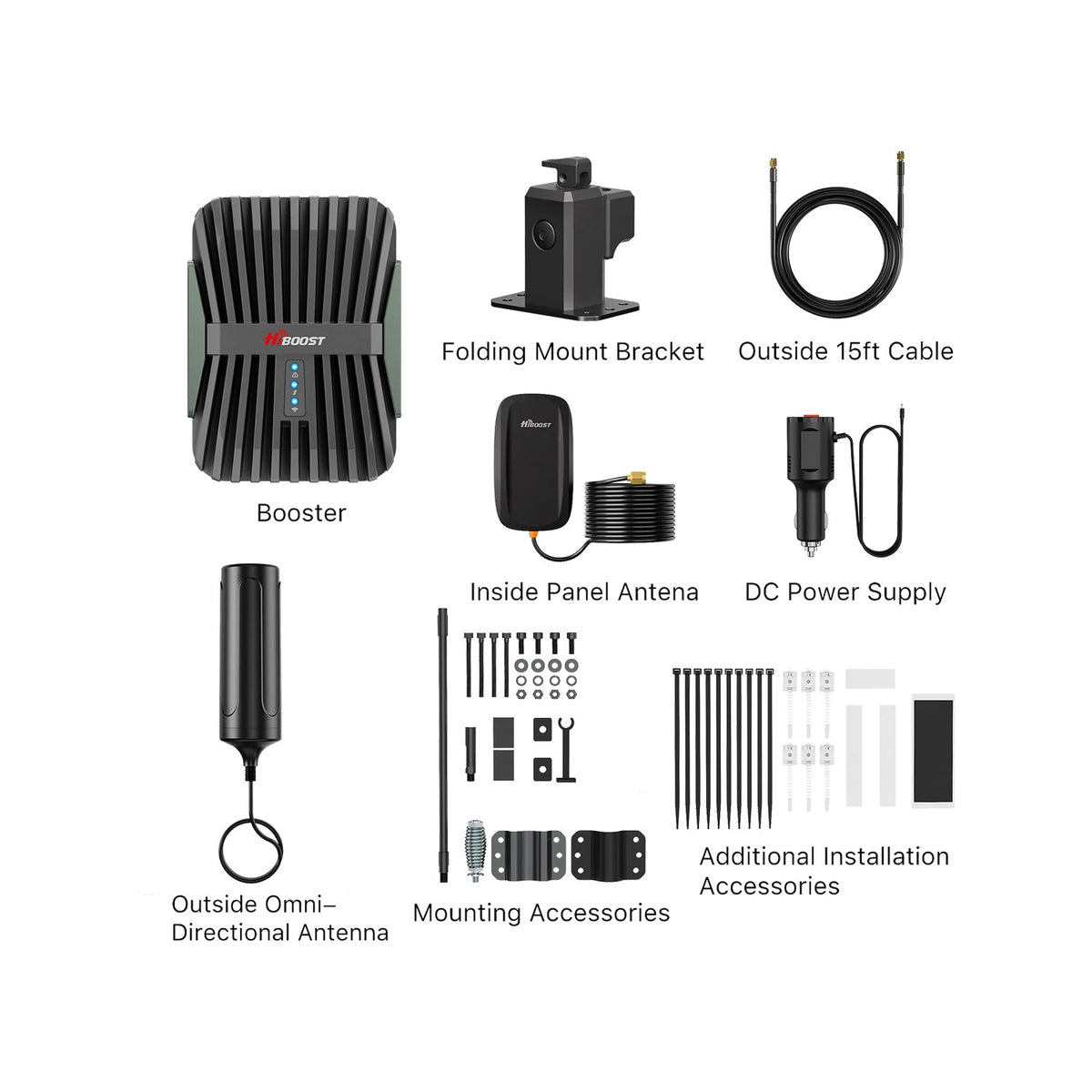 HiBoost MobileLink Adventurer In-Vehicle Cellular Signal Booster for Trucks and Off-Road, 5G/4G LTE - view 6