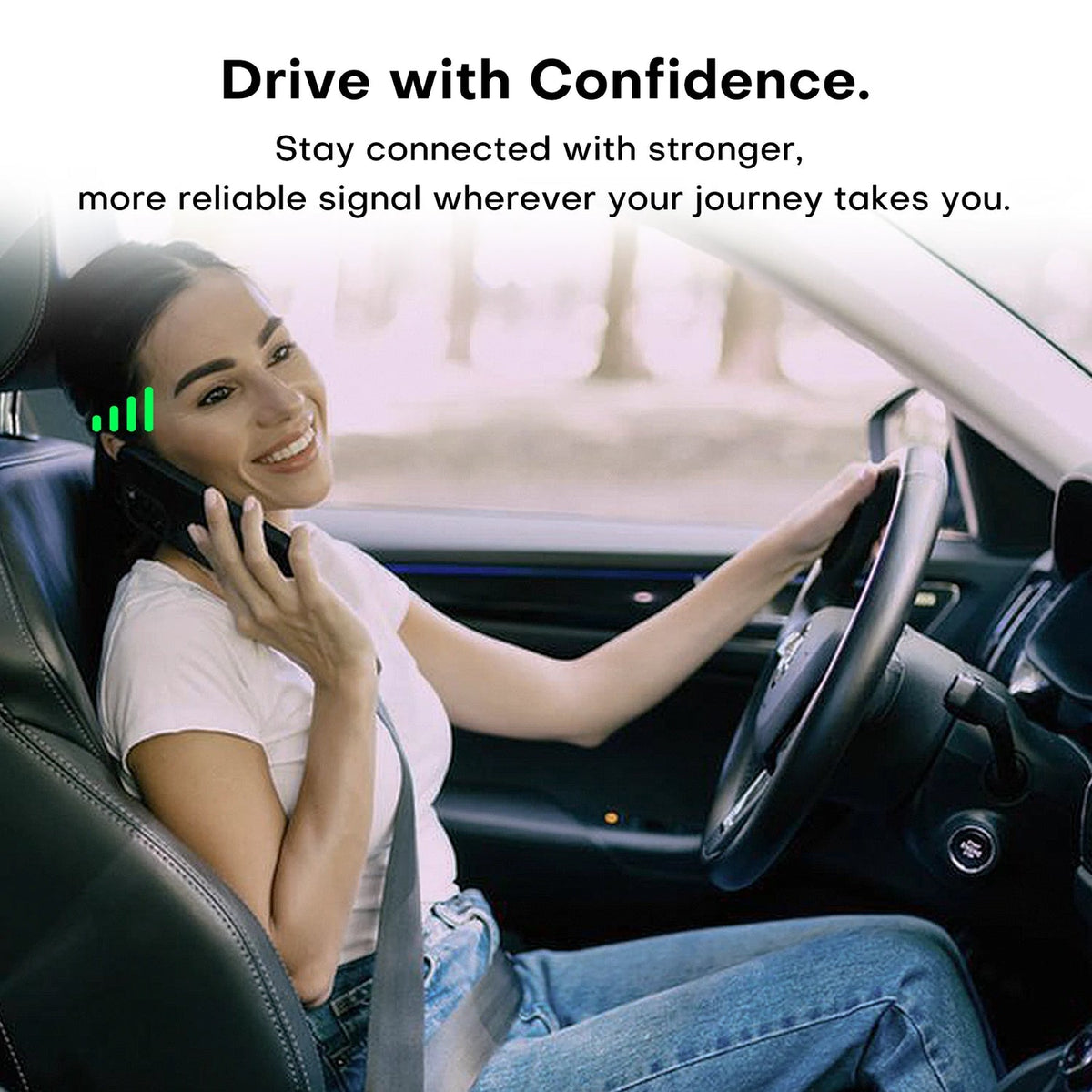 HiBoost MobileLink Commuter In-Vehicle Cellular Signal Booster for Cars and SUVs, 5G/4G LTE - view 8