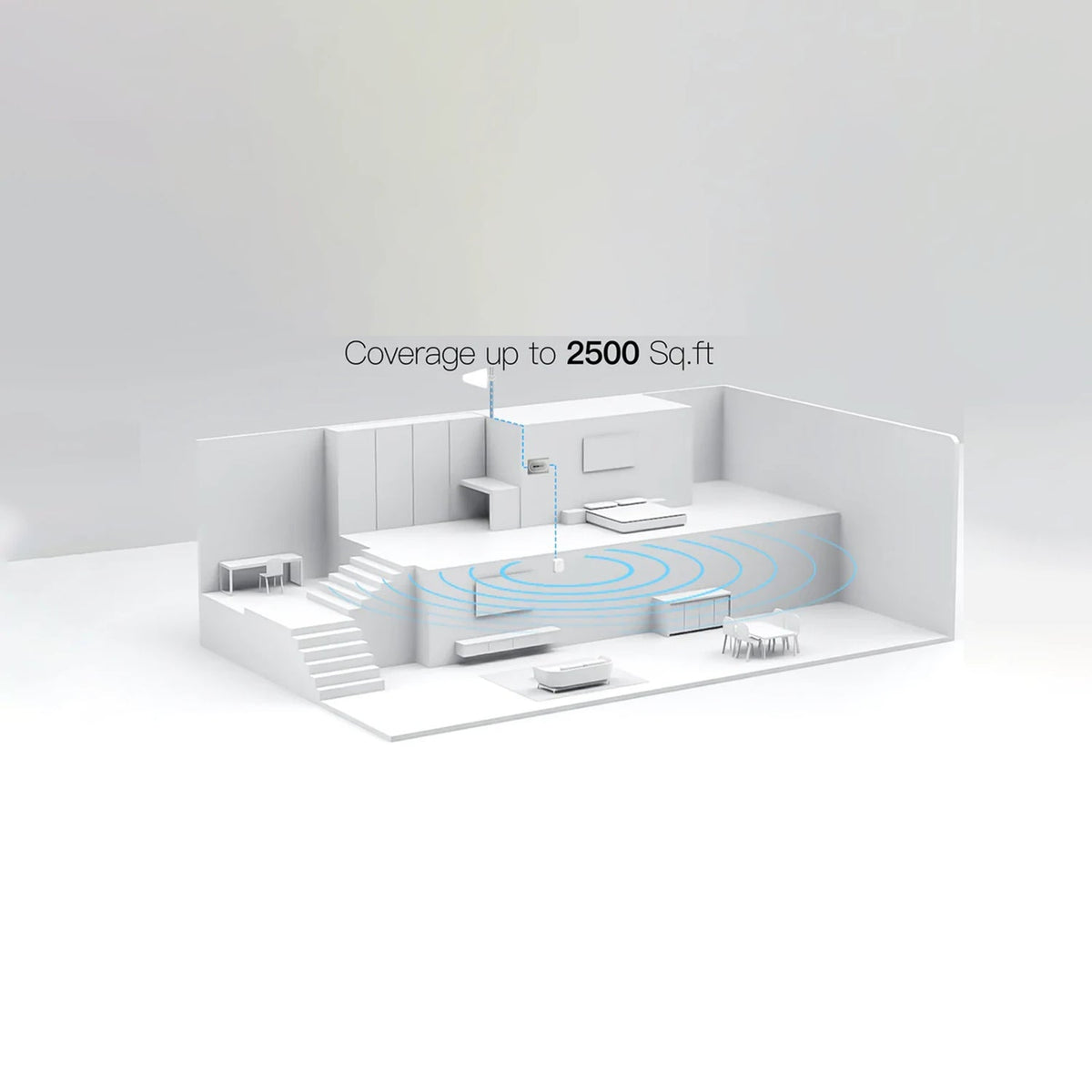 HiBoost Home Lite Plus In-Building Cellular Signal Booster, Up to 2,500 Sq. Ft., 5G - view 5