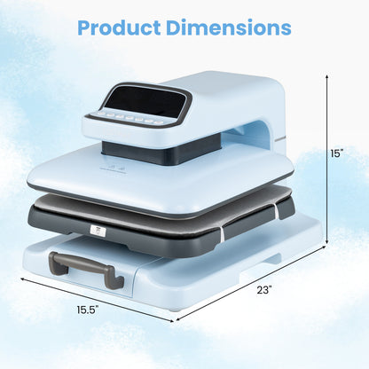 15x15 Auto Release Heat Press Machine 1500W
