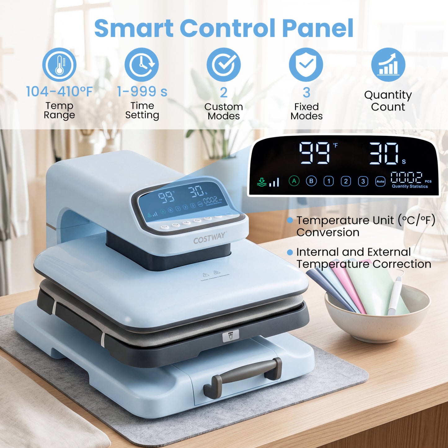15x15 Auto Release Heat Press Machine 1500W