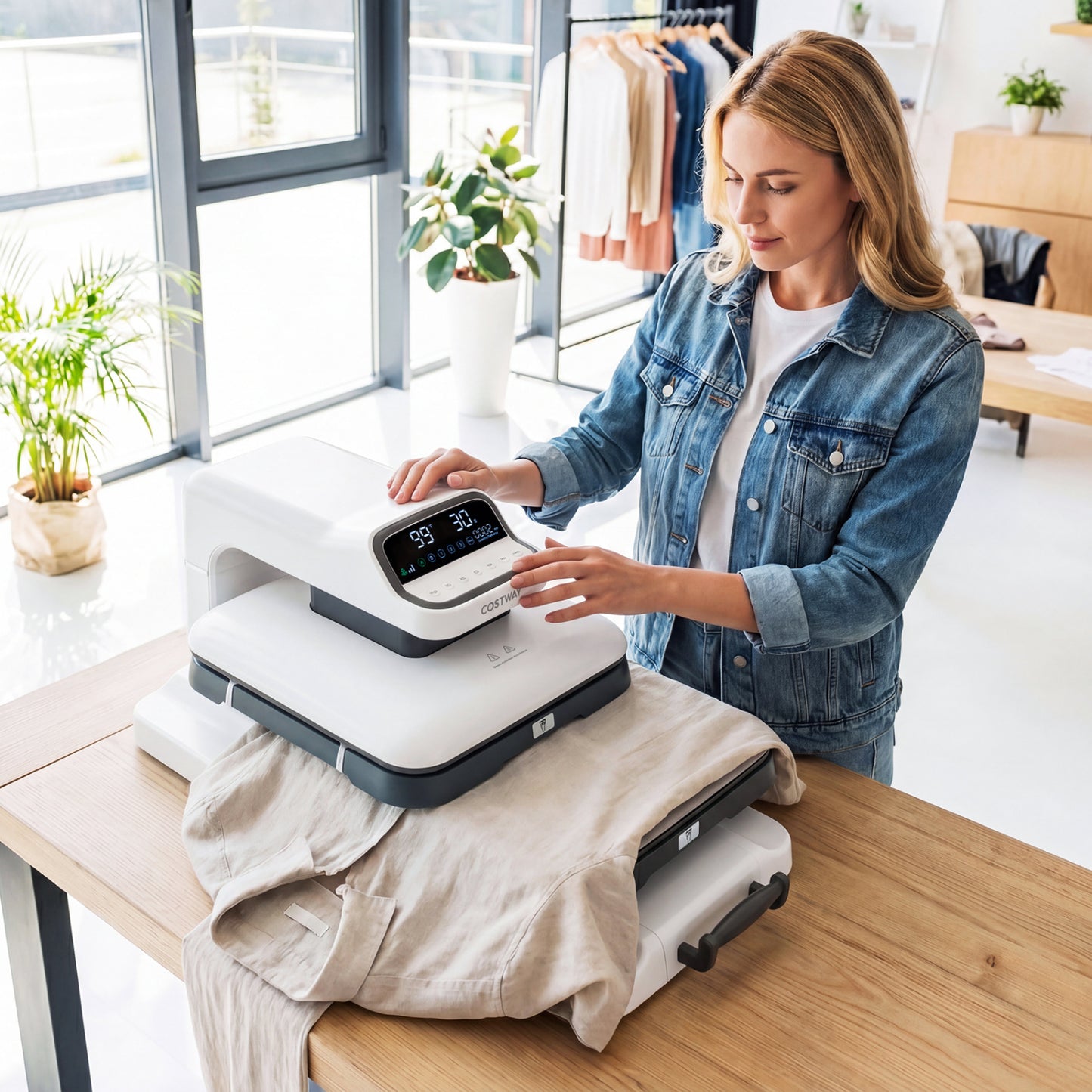 15x15 Auto Release Heat Press Machine 1500W