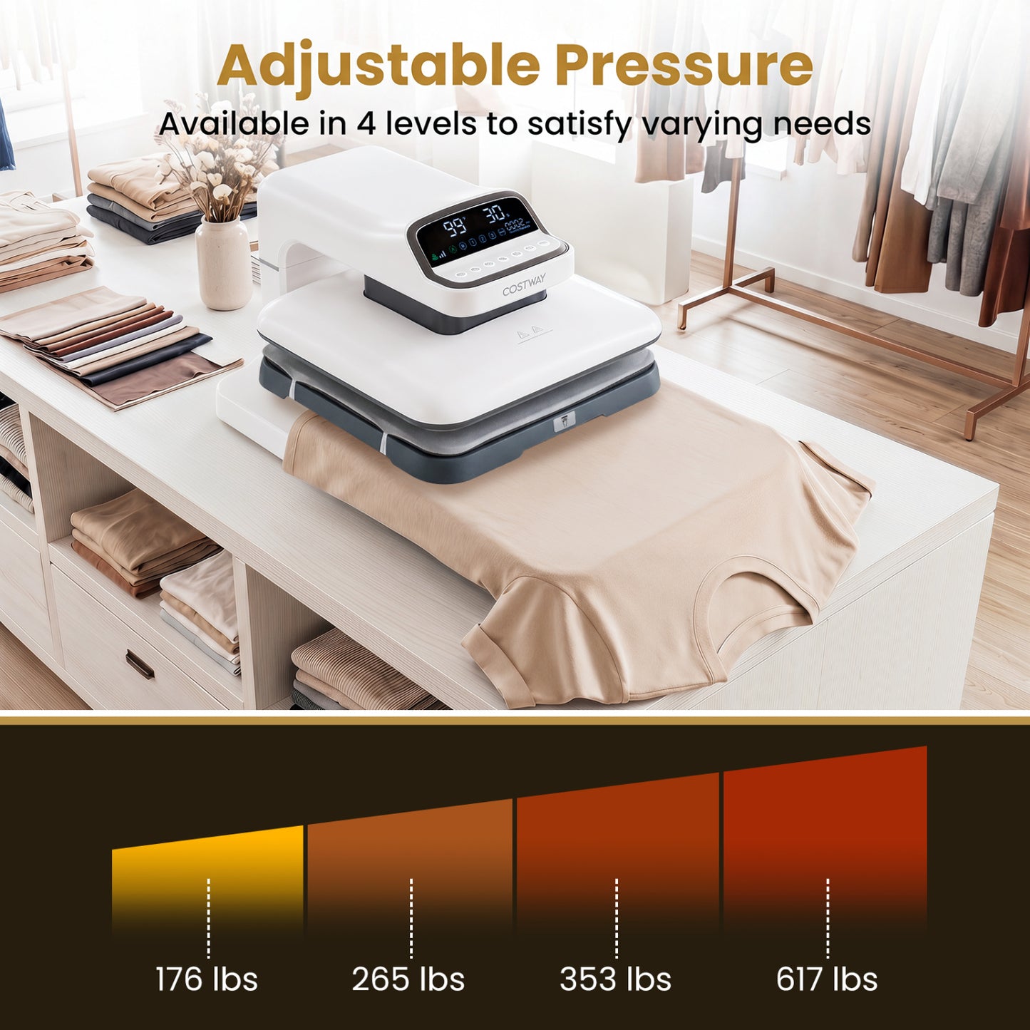 15x15 Auto Release Heat Press Machine 1500W